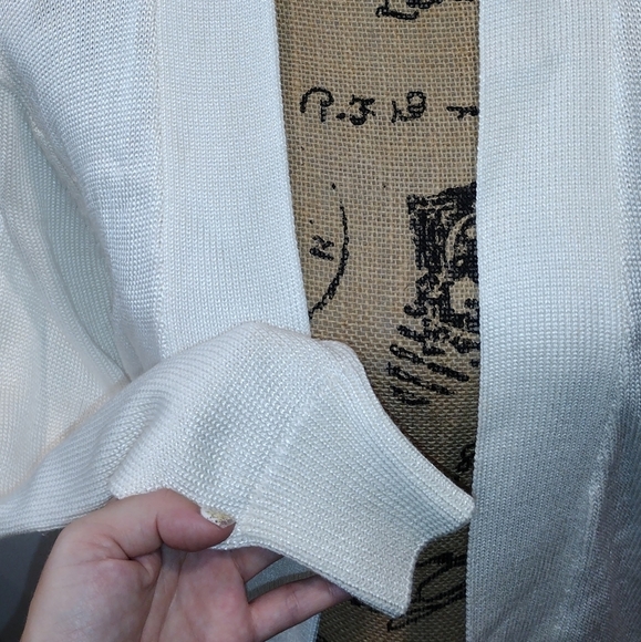 Fia Italia small cardigan jacket shrug sweater tie - Picture 6 of 8